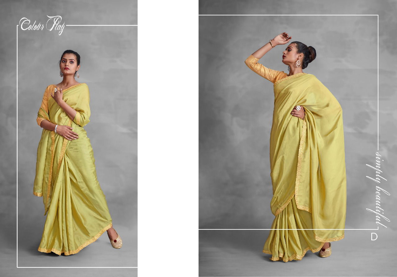Ynf Aamran Organza Satin New Fancy Exclusive Wear Saree Collection